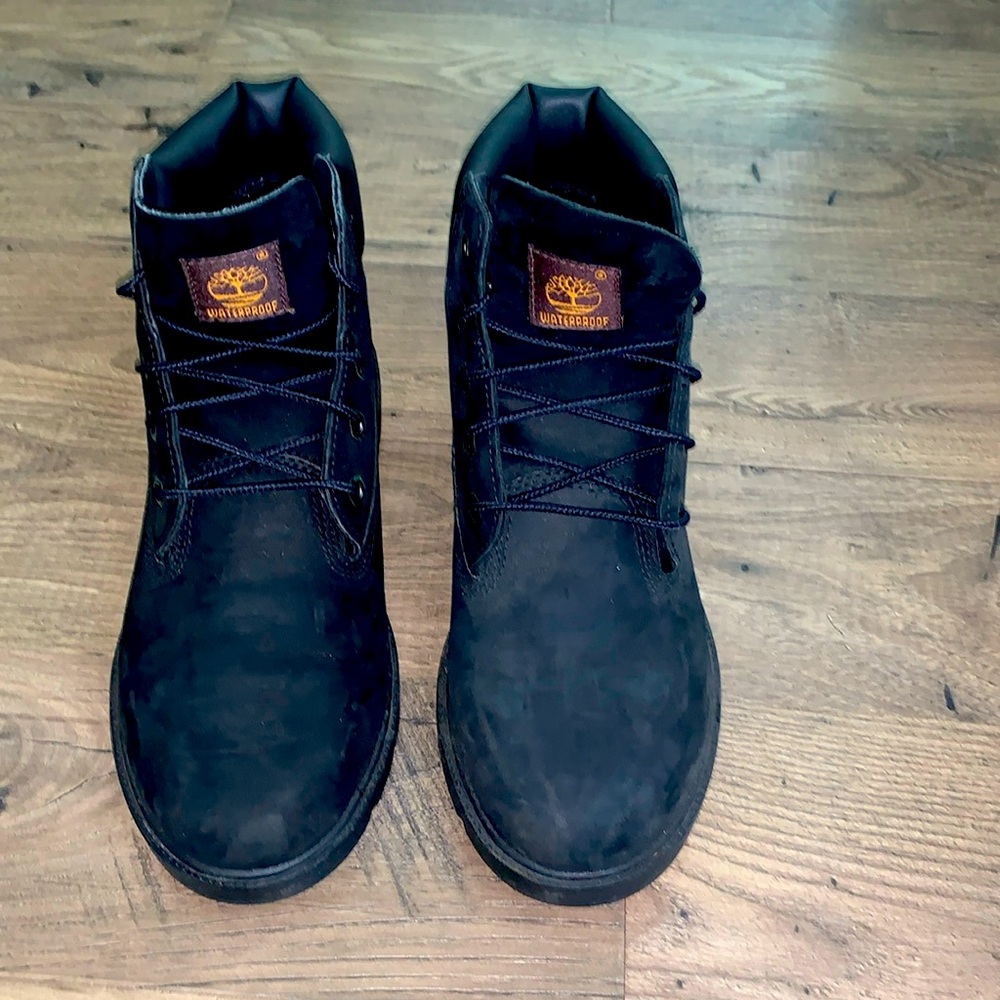 Black Timberland Boots